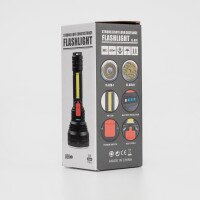 Фонарь светодиодный C56762 аккумуляторный 4 режима работы Разноцветный (2000990071804)  Фото №2