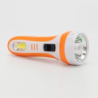 Фонарь светодиодный C56774 аккумуляторный 2 режима работы Оранжевый (2000990081605)  Фото №3