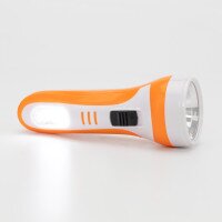 Фонарь светодиодный C56774 аккумуляторный 2 режима работы Оранжевый (2000990081605)  Фото №1