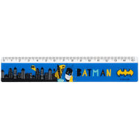 Купити Лінійка Batman Kite DC25-090 15 см Різнокольоровий Артикул: 4063276227003 Фото мініатюра № 1