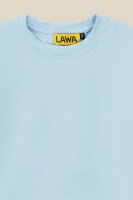 Лонгслів однотонний для дівчинки LAWA GBC02303 122 см Блакитний  Фото №2