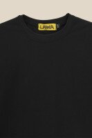 Лонгслів однотонний для дівчинки LAWA GBC02303 122 см Чорний  Фото №2