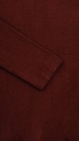Лонгслів однотонний жіночий Bclothing 8837 S Бордовий  Фото №1