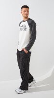 Купить Лонгслив с принтом мужской LAWA P-MB02367 S Молочный+графит Артикул: 2000999551154 Миниатюра фотографии № 4