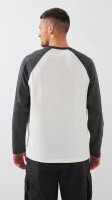 Купить Лонгслив с принтом мужской LAWA P-MB02367 S Молочный+графит Артикул: 2000999551154 Миниатюра фотографии № 5
