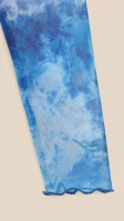 Лонгслів з візерунком жіночий LAWA WBC02375 XS Блакитний  Фото №1