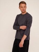 Лонгслів чоловічий LAWA CTM MBC02303 2XL Темно-сірий  Фото №0