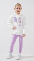 Купить Лосины однотонные для девочки Happy Kids 27 92 см Сиреневый Артикул: 2000999432804 Миниатюра фотографии № 2