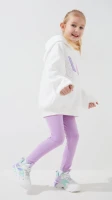 Купити Лосини однотонні для дівчинки Happy Kids 27 116 см Бузковий Артикул: 2000999432842 Фото мініатюра № 3