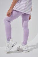 Лосини однотонні для дівчинки LAWA GBC02320 122 см Ліловий  Фото №2