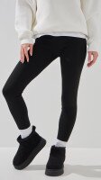 Купить Лосины однотонные для девочки Lizi SY320 146 см Черный Артикул: 2000999365706 Миниатюра фотографии № 1