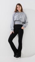 Купить Лосины однотонные женские LAWA WBC02504 XS Черный Артикул: 2000999510625 Миниатюра фотографии № 2