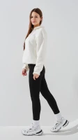 Купить Лосины трикотажные однотонные женские LAWA WBC02476 2XL Черный Артикул: 2000999379635 Миниатюра фотографии № 4