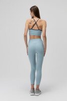Лосины фитнес однотонные женские Tommy life 94643 M Мятный (2000989972945A)  Фото №5