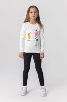 Лосины однотонные для девочки Baby Show 23-2211 92 см Антроцит (2000990020680W)  Фото №2