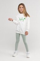 Лосины однотонные для девочки Baby Show 8184 92 см Оливковый (2000989993162D)  Фото №2