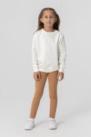 Лосины однотонные для девочки Baby Show 8185 128 см Бежевый (2000989994305D)  Фото №2