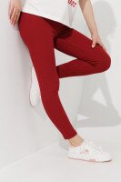 Лосины однотонные для девочки Happy Kids 104 140 см Бордовый  Фото №0