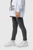 Лосини однотонні для дівчинки Happy Kids 912 140 см Антроцит (2000990067562W)  Фото №0
