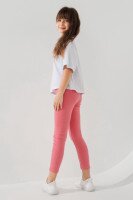 Лосины однотонные для девочки Happy Kids 912 152 см Розовый (2000990724601W)  Фото №1