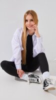 Купити Лосини однотонні для дівчинки LAWA GBC02302 128 см Чорний Артикул: 2000990867704 Фото мініатюра № 3