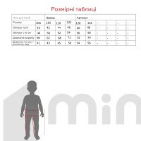 Лосини однотонні для дівчинки Lizi 3205 110 см М&#039;ятний (2000989780052D)  Фото №8