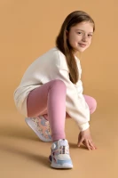 Лосини однотонні для дівчинки Lizi A5006 140 см Бузковий (2000990300843W)  Фото №5