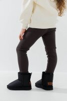 Купить Лосины однотонные для девочки Lizi D6001 92 см Графитовый (2000990668554W) Артикул: 2000990668554 Миниатюра фотографии № 3