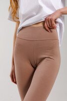 Лосины однотонные женские LAWA WBC02306 M Мокко  Фото №0