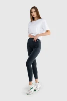 Купить Лосины однотонные женские LAWA CTM WBC02306 XS Темно-серый Артикул: 2000989912651 Миниатюра фотографии № 3