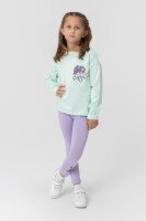 Лосины с принтом для девочки Baby Show 1631 104 см Сиреневый (200098999919612D)  Фото №2