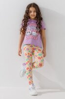 Лосини з візерунком для дівчинки Baby Show 18223 122 см Жовтий  Фото №0
