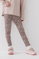 Лосины с узором для девочки Happy Kids 105 110 см Молочный  Фото №0