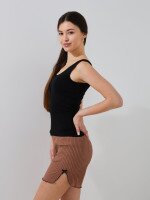 Купити Майка-білизна жіноча Sayhg 204 XL Чорний Артикул: 2000999383786 Фото мініатюра № 3