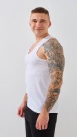 Купить Мужская майка Reyyan 066 S Белый Артикул: 2000999258039 Миниатюра фотографии № 2