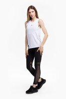 Майка фітнес однотонна жіноча Tommy life 97256 M Білий (2000989642374A)  Фото №2