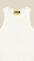 Майка однотонна для дівчинки LAWA GBC02347 134 см Молочний  Фото №0
