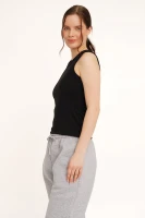 Купити Майка однотонна жіноча LAWA CTM WBC02305 2XL Чорний Артикул: 2000989904588 Фото мініатюра № 3