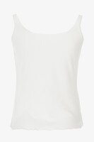 Майка однотонна жіноча W23-24 One Size Білий (2000989430070S)  Фото №1