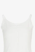 Купити Майка однотонна жіноча W23-24 One Size Білий (2000989430070S) Артикул: 2000989430070 Фото мініатюра № 7