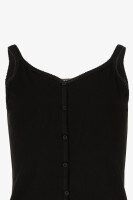 Майка однотонная женская W23-24 One Size Черный (2000989430056S)  Фото №0