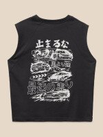 Купити Майка з принтом для хлопчика LAWA P-BB02346 152 см Графітовий Артикул: 2000999641916 Фото мініатюра № 3