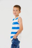 Майка з принтом для хлопчика Deniz 4043 116 см Синій (2000990556578S)  Фото №2