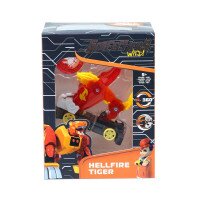 Машинка-трансформер Hellfire Tiger Screechers Wild! EU685102 Різнокольоровий (6900007300957)  Фото №5