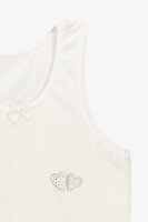 Майка білизна для дівчинки Nicoletta 178085 116-122 см Молочний  Фото №0