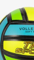 Купити М`яч волейбольний TK Sport C60983 280-300 г Синьо-салатовий Артикул: 2000999195501 Фото мініатюра № 2