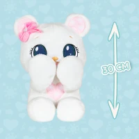 М&#039;яка іграшка Ведмідь Peekapets 907874 Білий  Фото №4