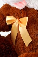 Мягкая игрушка Зайка 100 см Коричневый  Фото №2