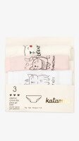 Набор трусов для девочки 3шт Katomino К128448 80-92 см Разноцветный  Фото №9