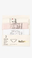 Набор трусов для девочки 3шт Katomino К128448 134-140 см Разноцветный  Фото №9